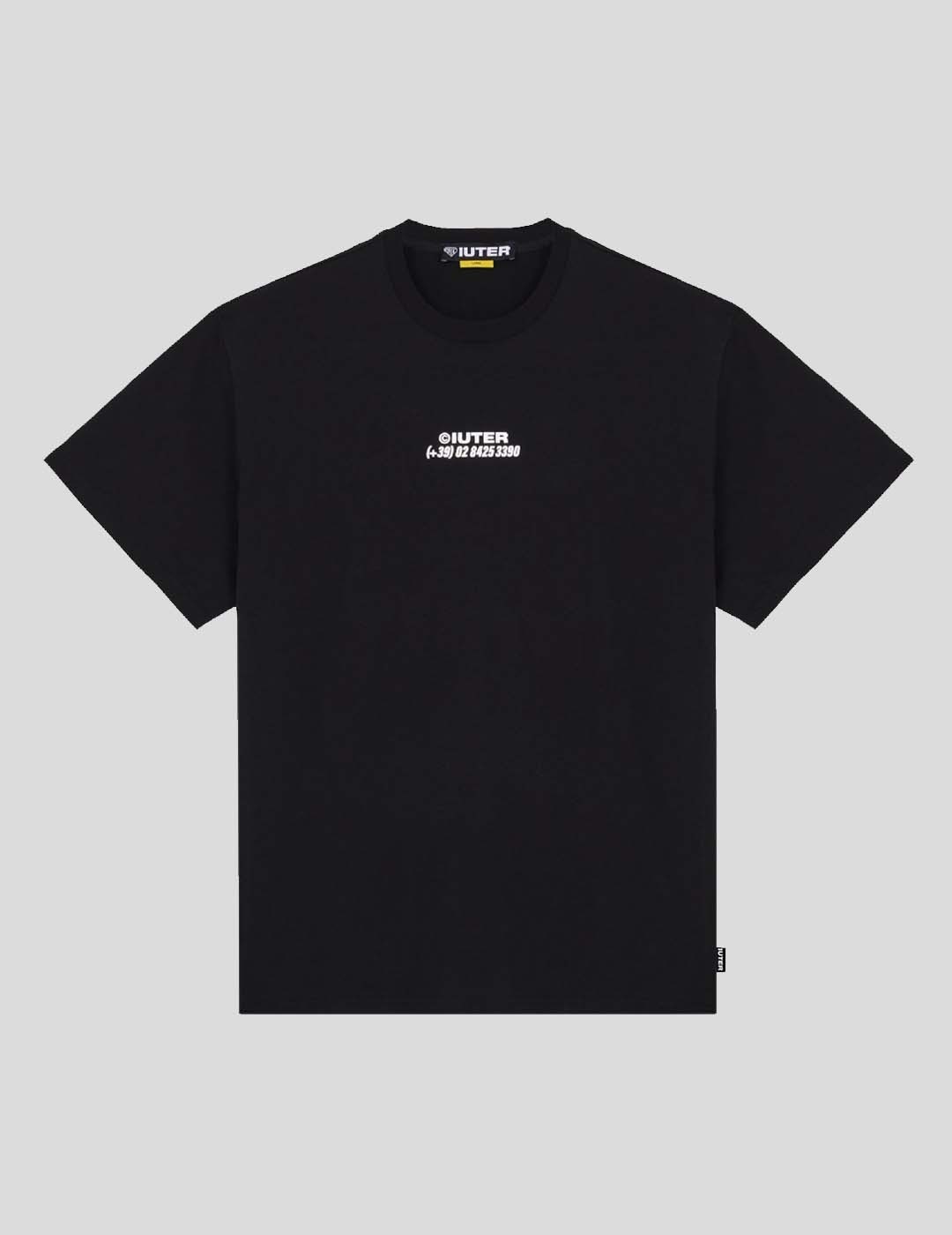 IUTER T-shirt cavalli tee nero